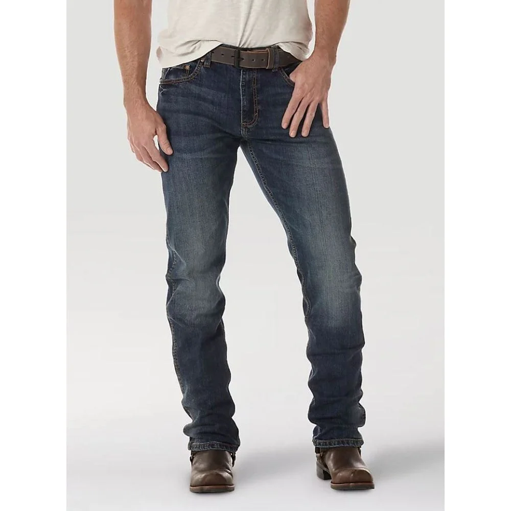 Men's Retro Slim Fit Straight Leg Jean - Image 5