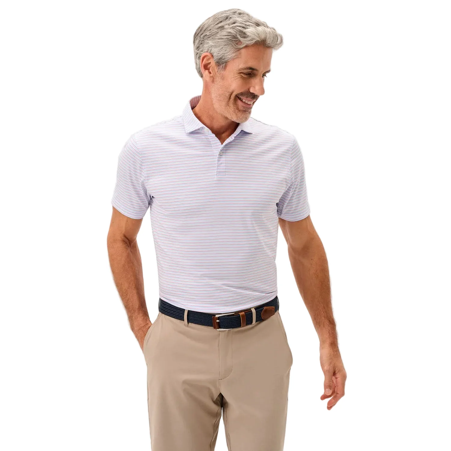 Johnnie O's Men's REZ Short Sleeve Performance Jersey Polo - Image 3