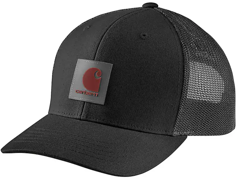 Carhartt Men's Rugged Flex Twill Mesh-Back Logo Patch Cap - Image 4
