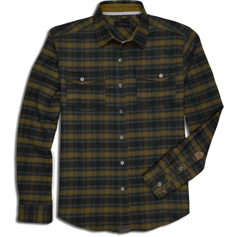 Dakota Grizzly Men's Riley Long Sleeve Flannel Shirt - Image 3