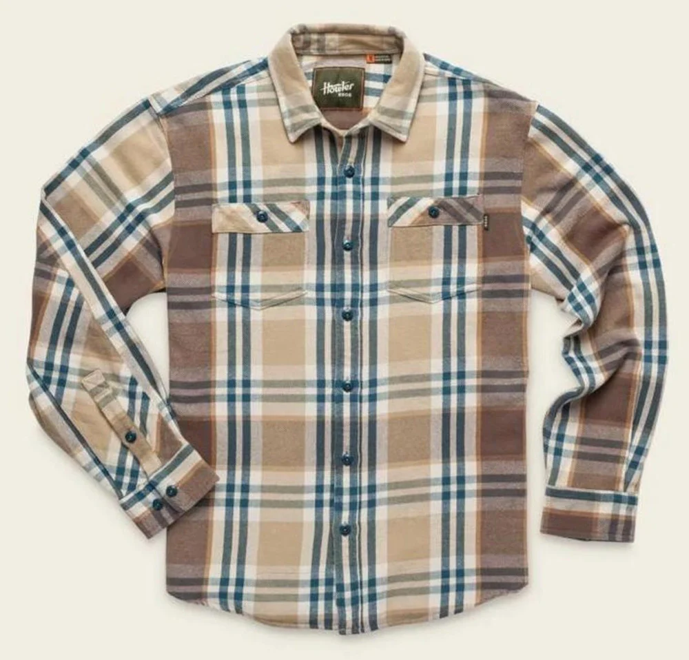 Howler Brothers Men's Rodanthe Flannel Long Sleeve Shirt - Image 8