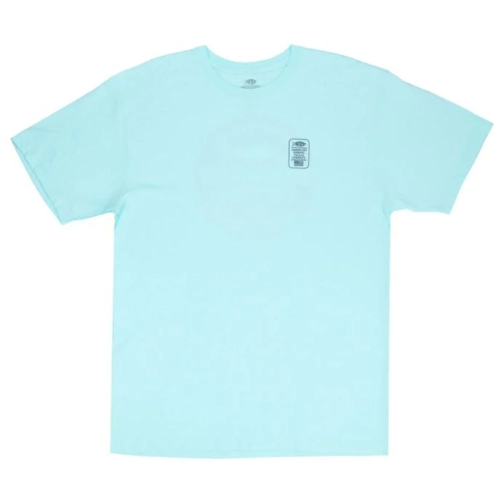AFTCO Men's Root Beer Short Sleeve Tee - Image 3