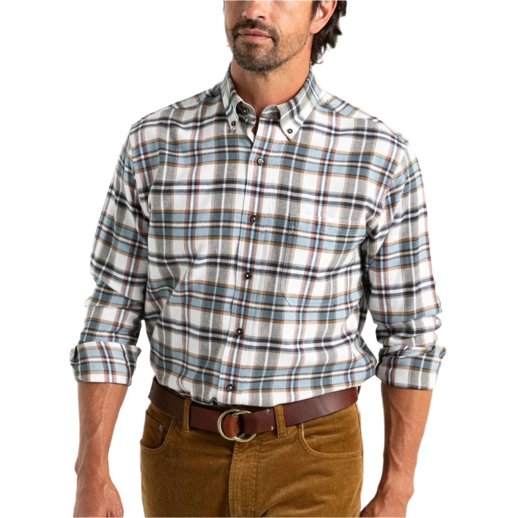 Duck Head Men's Russin Flannel Long Sleeve Shirt - Image 2