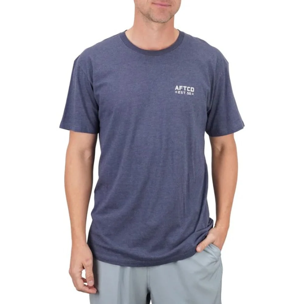 AFTCO Men's Rustic Short Sleeve Tee - Image 3