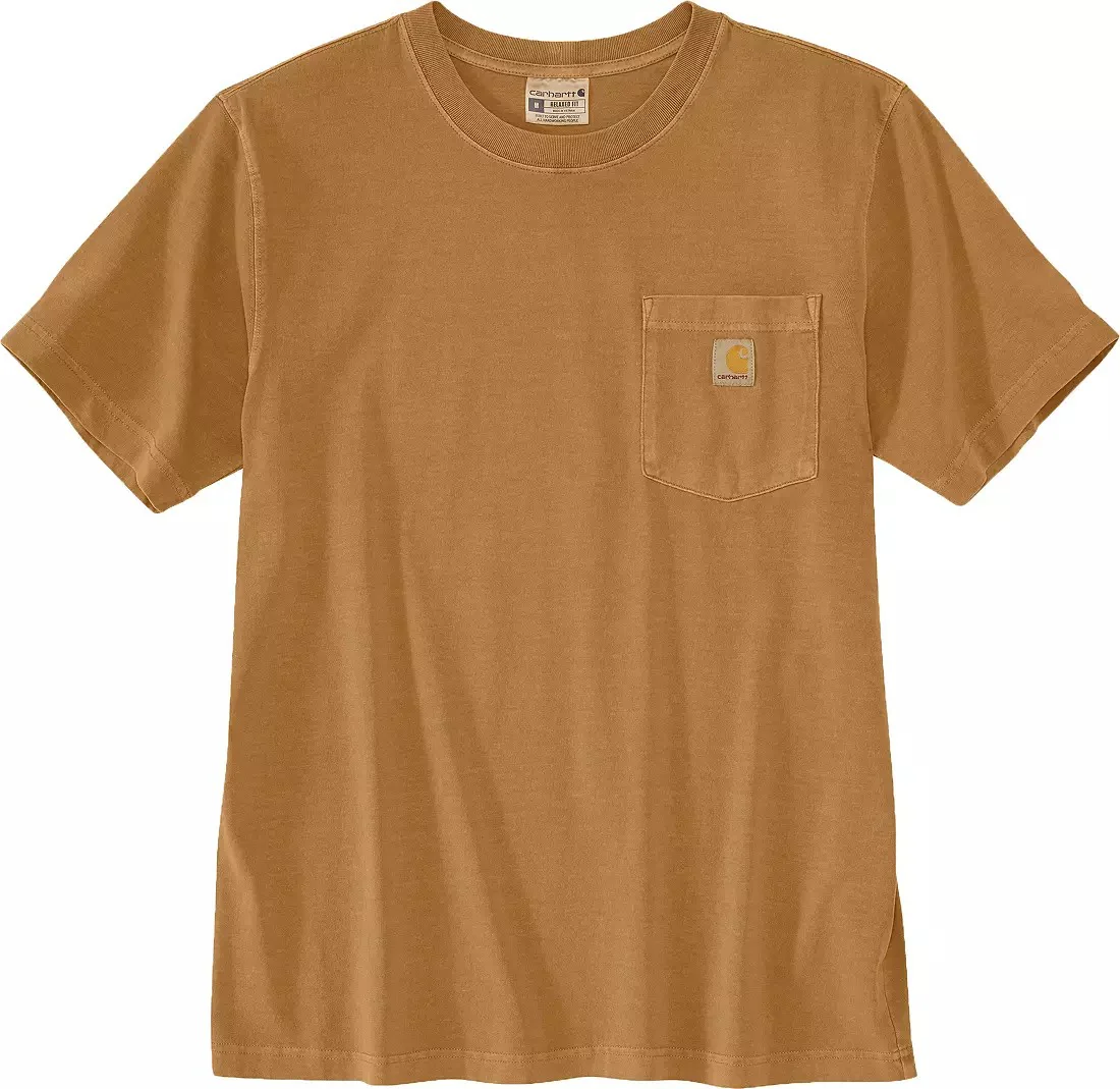 Carhartt Men's Short Sleeve Garment Dyed Pocket Tee - Image 4