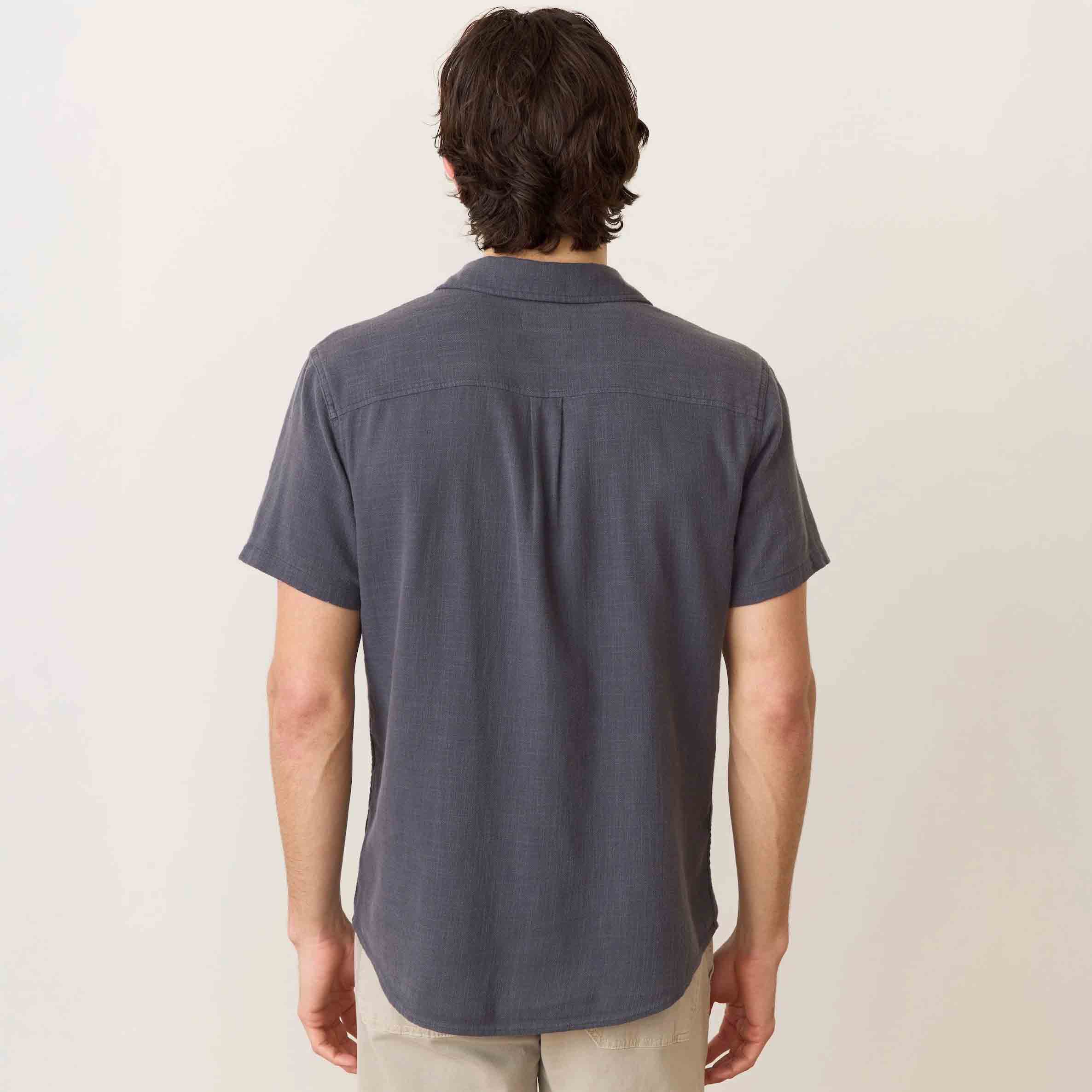 Marine Layer Men's Short Sleeve Selvage Classic Shirt - Image 4