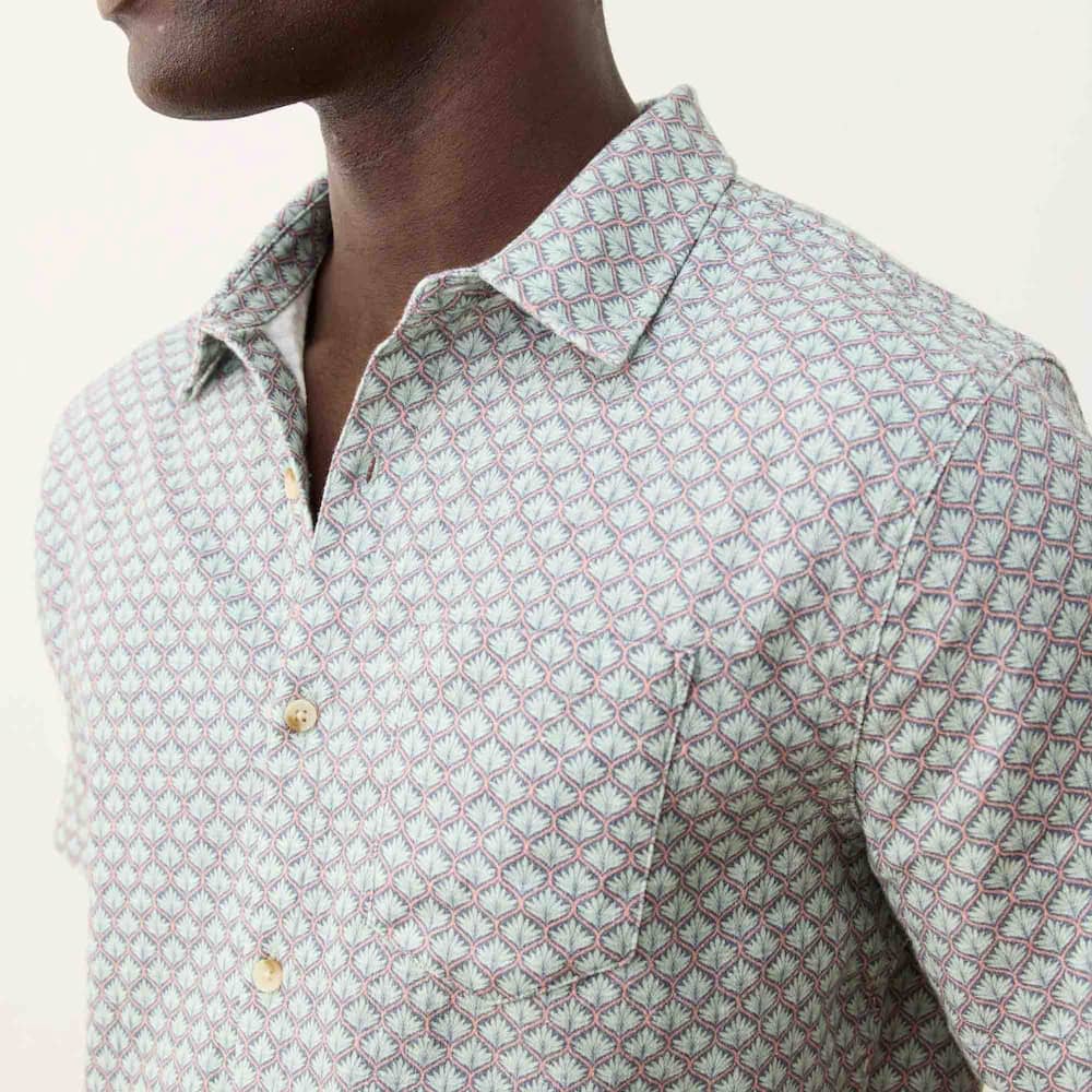 Marine Layer Men's Short Sleeve Selvage Classic Shirt - Image 7