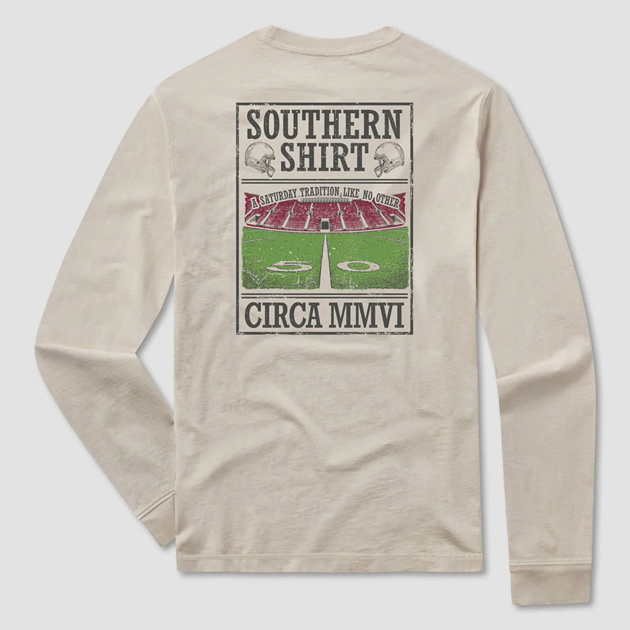 Southern Shirt Company Men's Saturday Traditional Long Sleeve Tee - Image 2