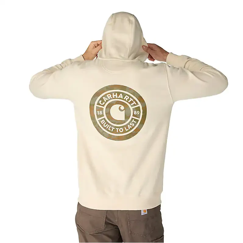 Carhartt Men's Sawyer Camo Hoodie Sweatshirt - Image 3