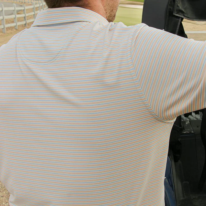 Southern Shirt Company Men's Scoreboard Stripe Polo - Image 5