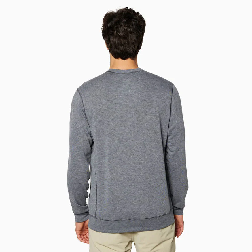 Toes On The Nose Men's Sea Silk Growler Long Sleeve Crew - Image 12