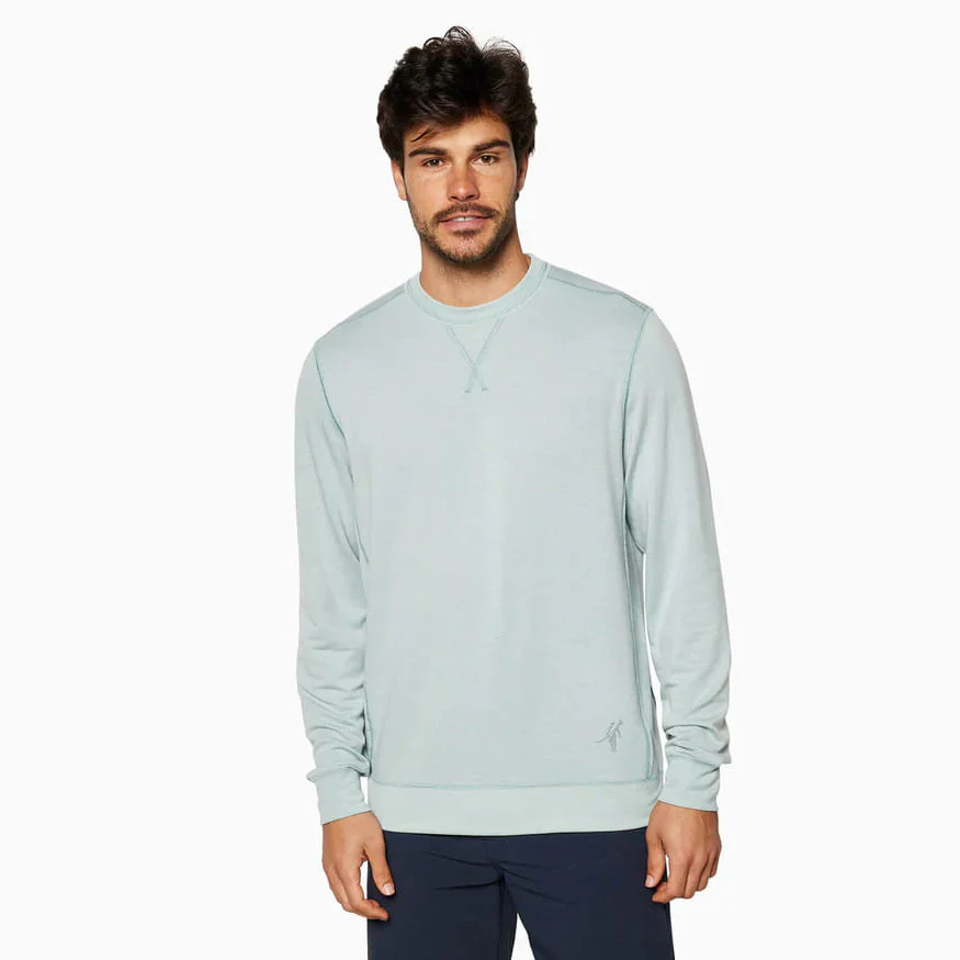 Toes On The Nose Men's Sea Silk Growler Long Sleeve Crew - Image 2