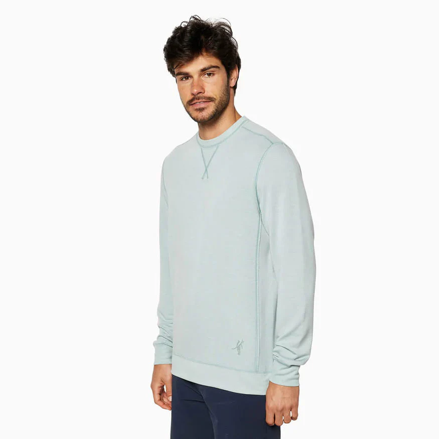 Toes On The Nose Men's Sea Silk Growler Long Sleeve Crew - Image 3