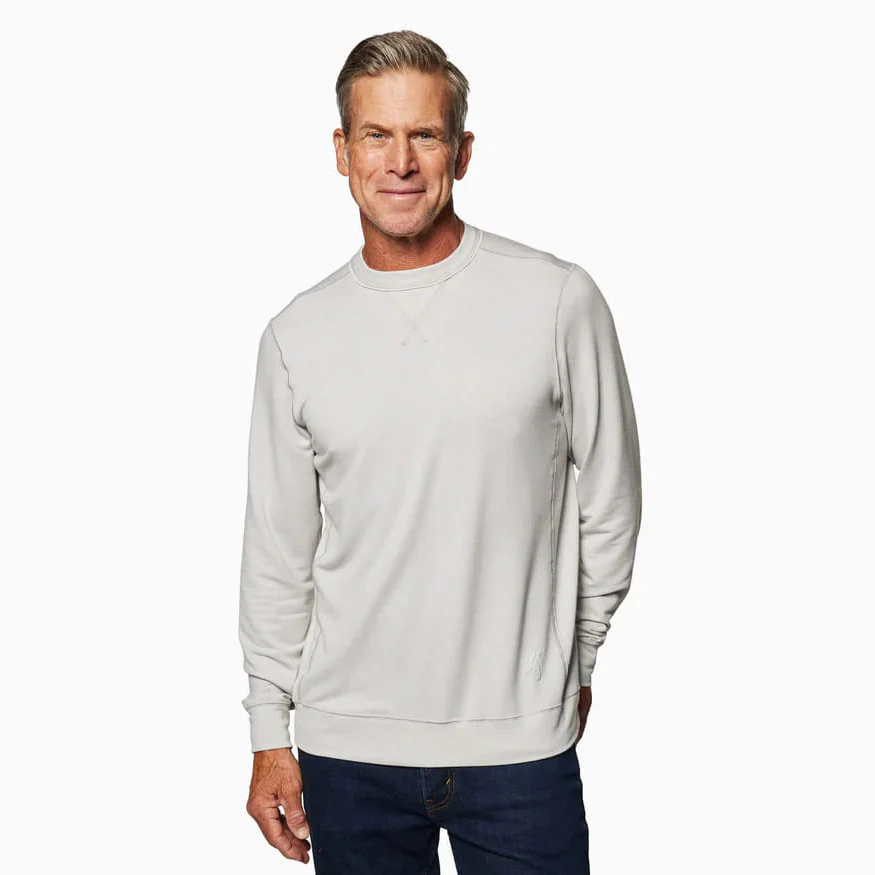 Toes On The Nose Men's Sea Silk Growler Long Sleeve Crew - Image 6