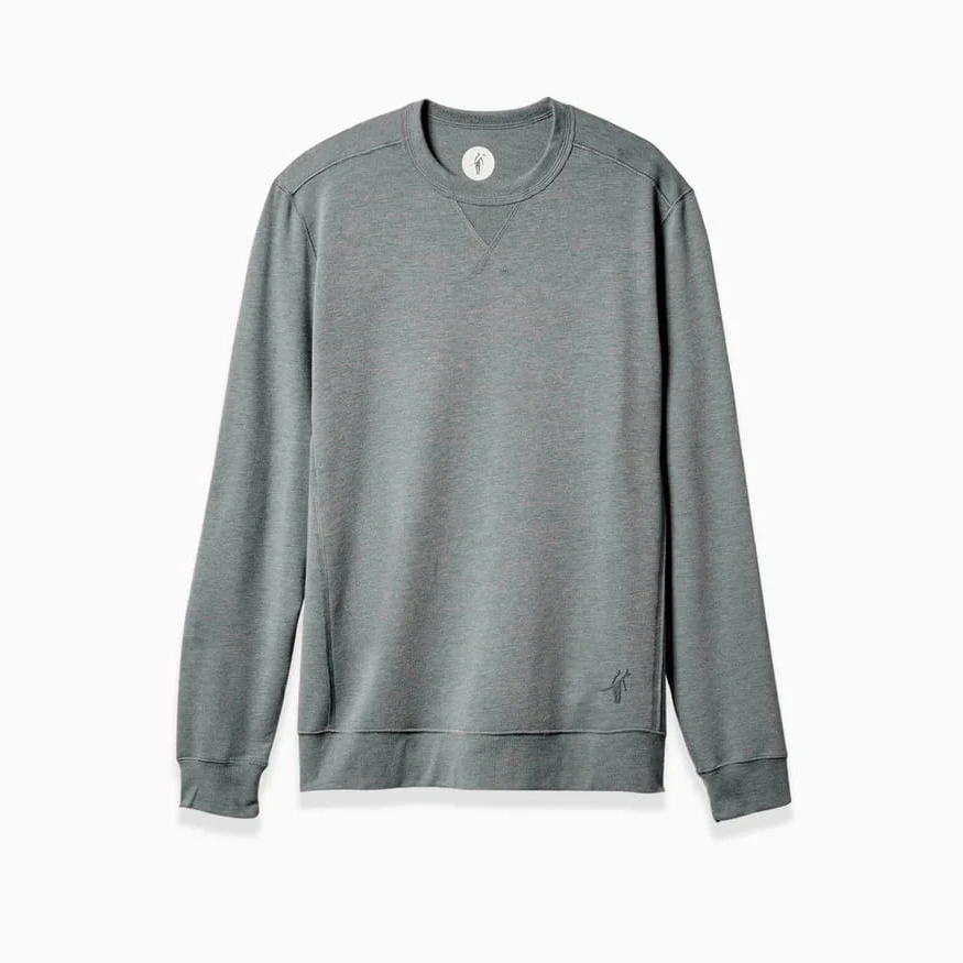 Toes On The Nose Men's Sea Silk Growler Long Sleeve Crew - Image 9