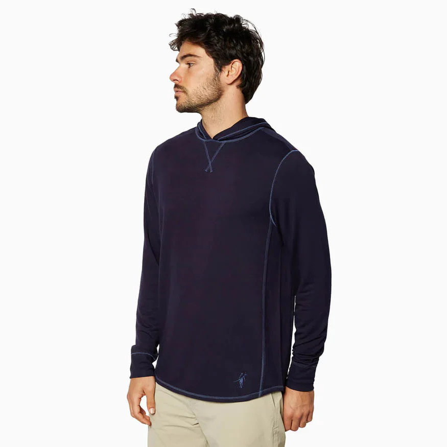 Toes On The Nose Men's Sea Silk Schooner Long Sleeve Hoodie - Image 2
