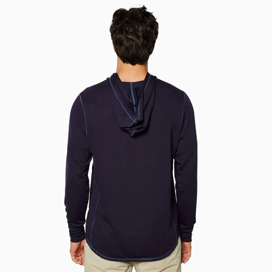 Toes On The Nose Men's Sea Silk Schooner Long Sleeve Hoodie - Image 3