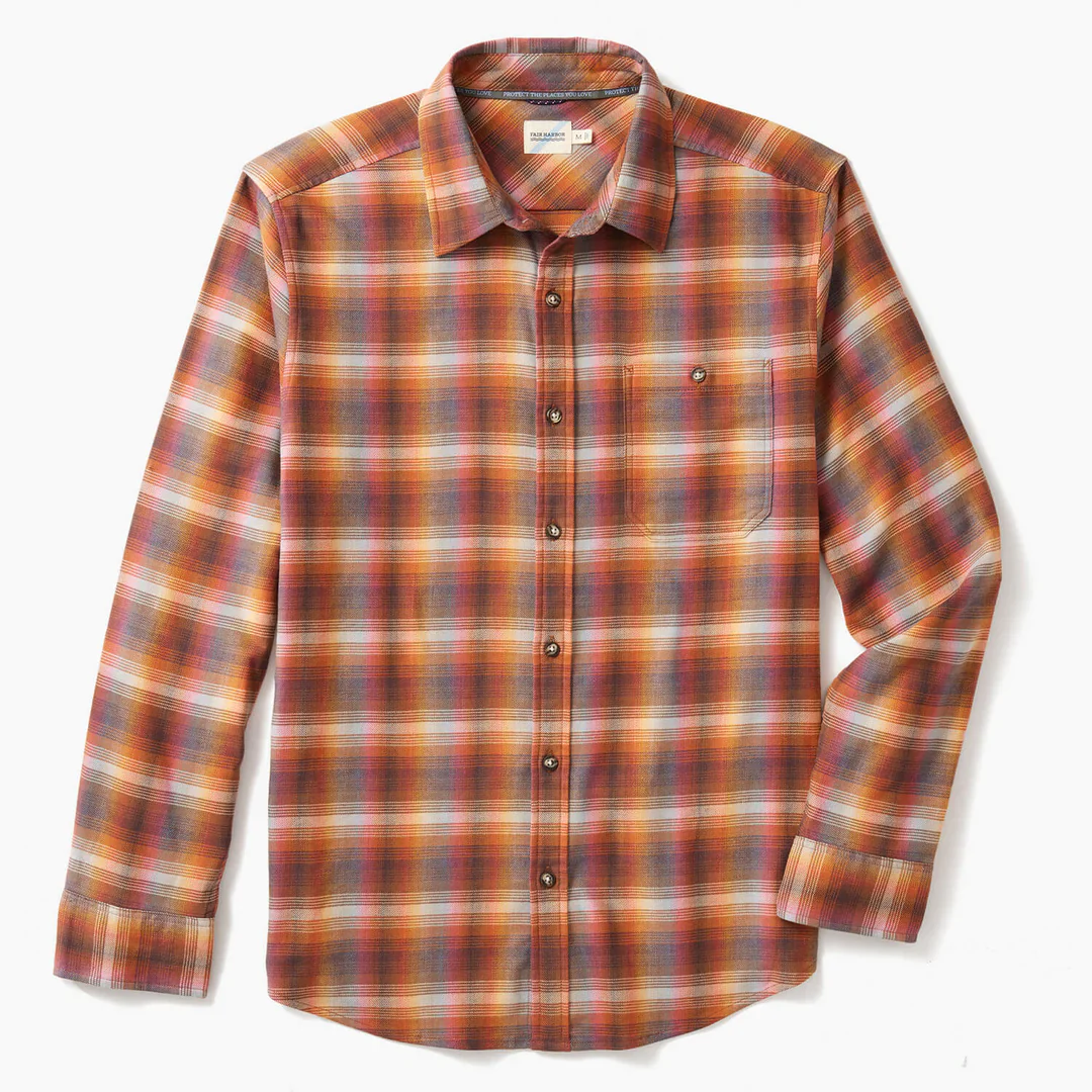 Fair Harbor Men's Seaside Lightweight Flannel - Image 4