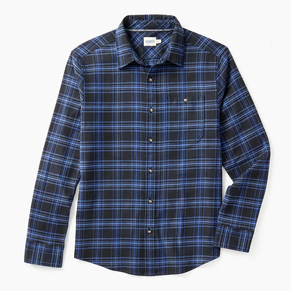 Fair Harbor Men's Seaside Lightweight Flannel - Image 5