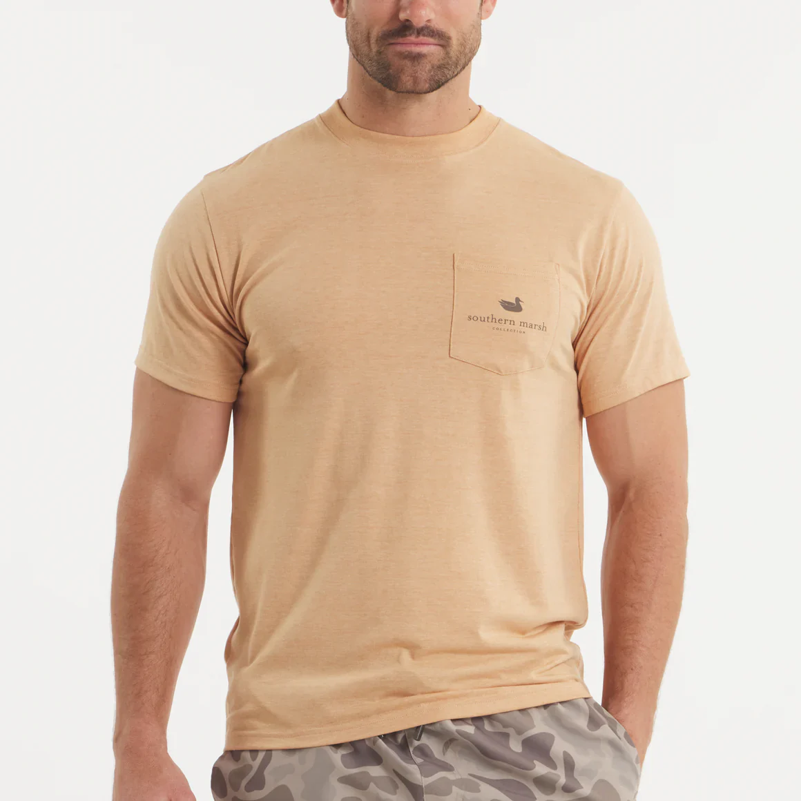 Southern Marsh Seawash Tee - Retro Duck - Image 2