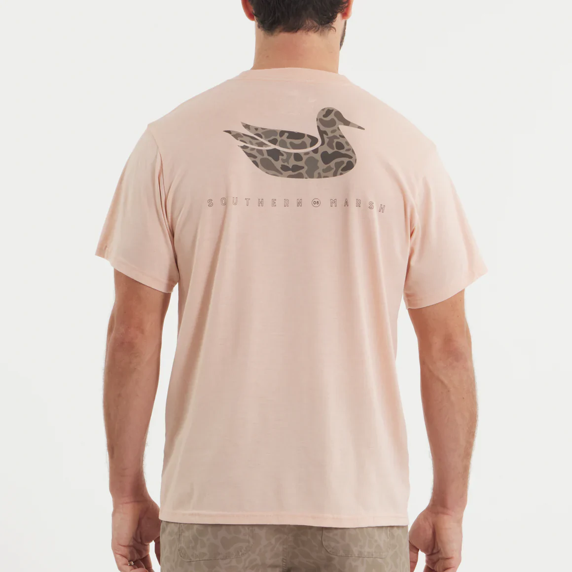 Southern Marsh Seawash Tee - Retro Duck - Image 6