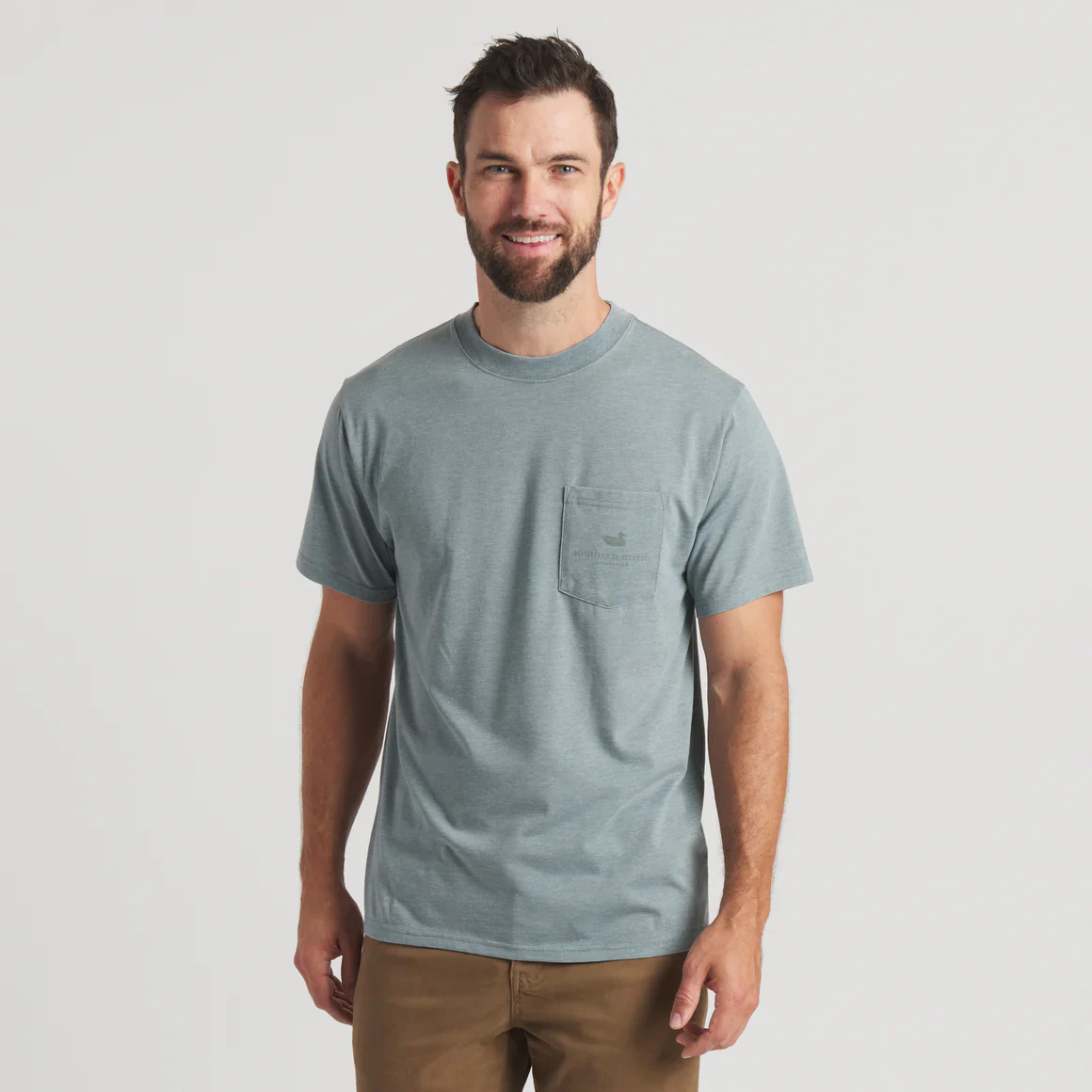 Southern Marsh Men's Seawash Short Sleeve T-shirt - Lab Trio - Image 2