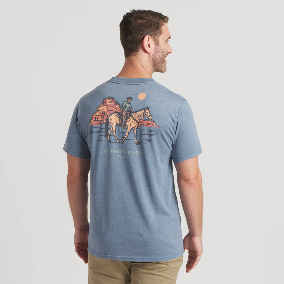 Southern Marsh Men's Seawash Short Sleeve T-shirt - Marfa - Image 2