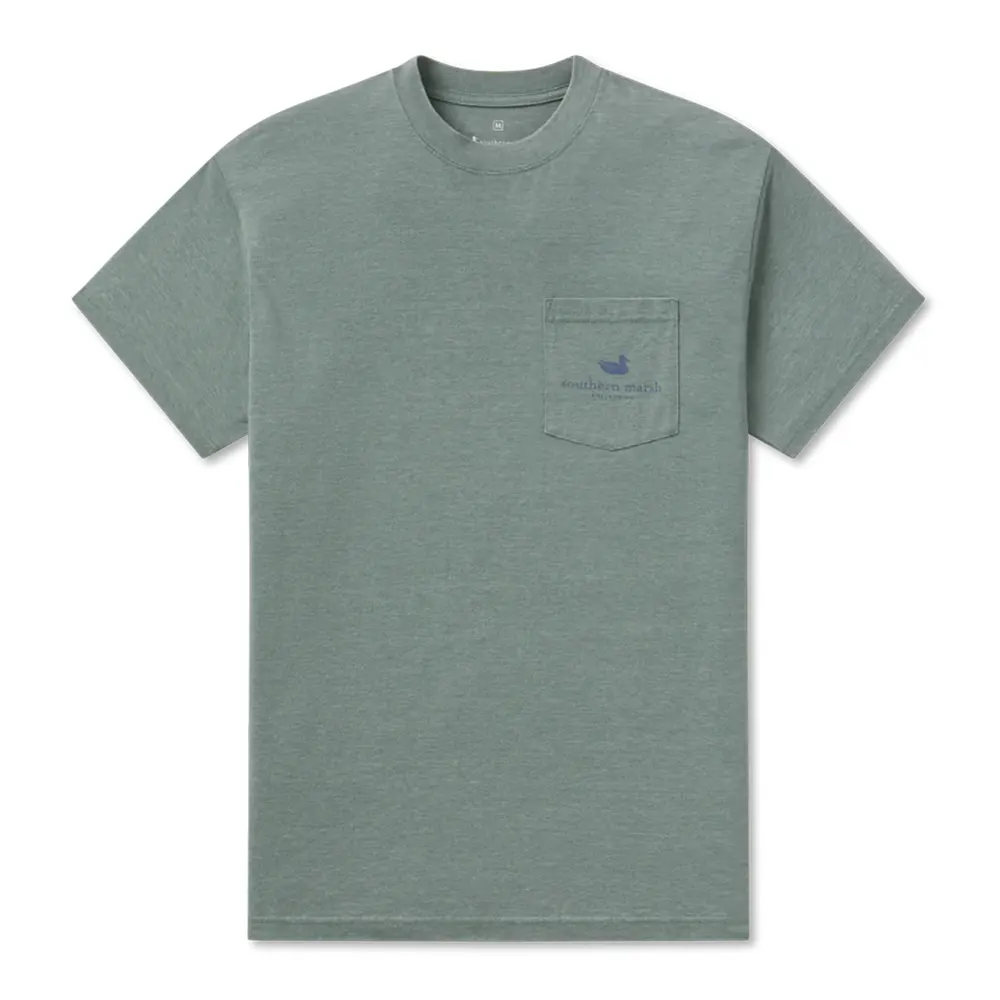 Southern Marsh Men's Seawash Shrimp Boil Short Sleeve T-Shirt - Image 2
