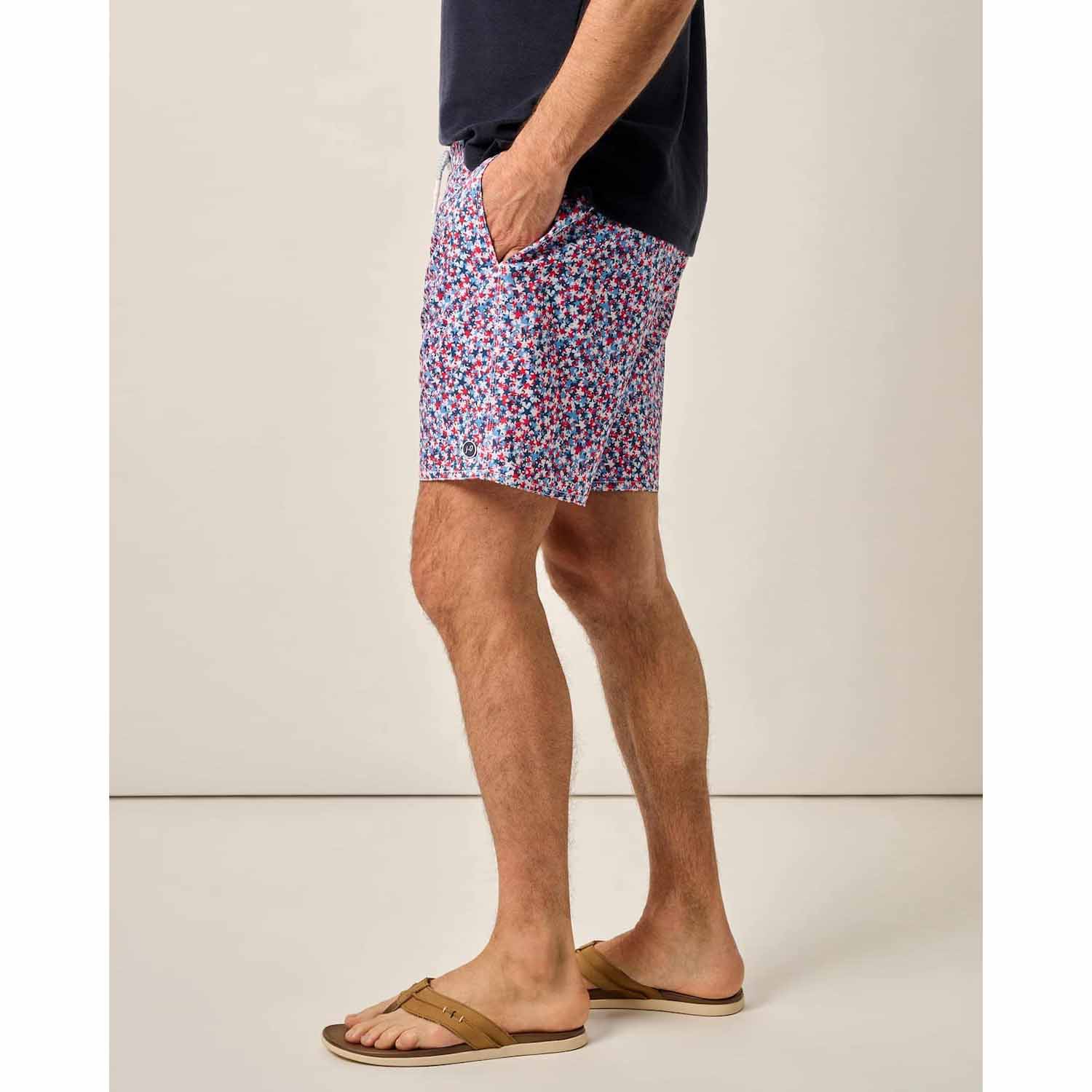 Johnnie-O Men's Seeing Stars Swim Trunks - Image 3