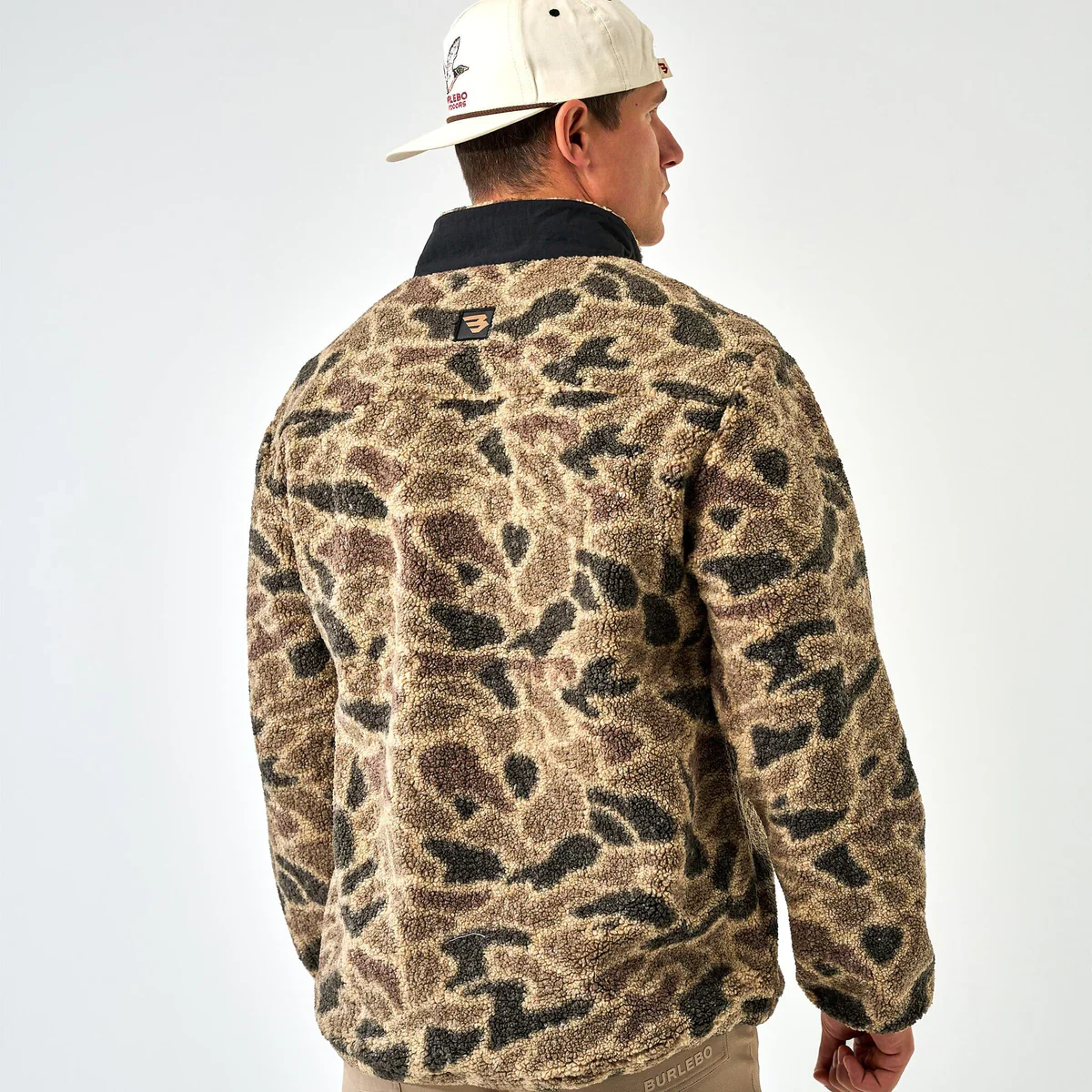 Burlebo Men's Sherpa Quarter Zip - Image 3