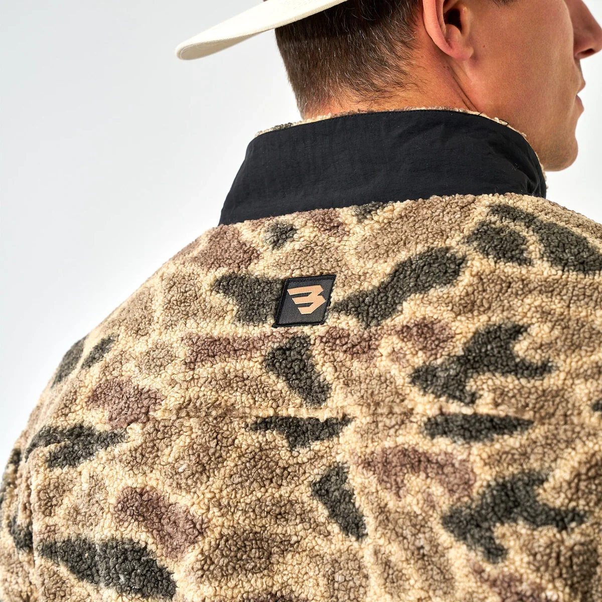 Burlebo Men's Sherpa Quarter Zip - Image 6