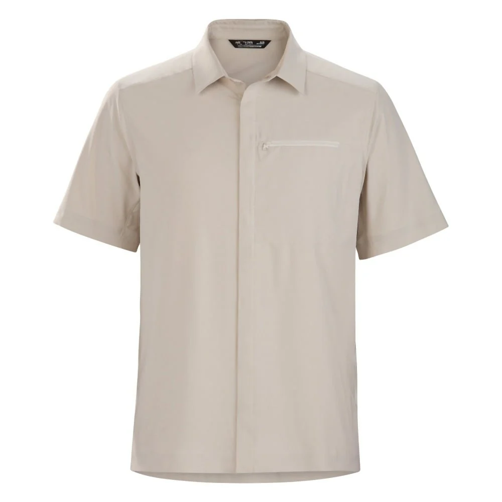Men's Skyline Short Sleeve Shirt-Melange - Image 4