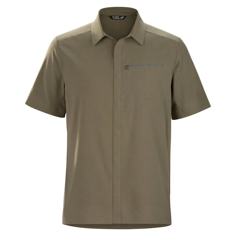 Men's Skyline Short Sleeve Shirt-Melange - Image 5