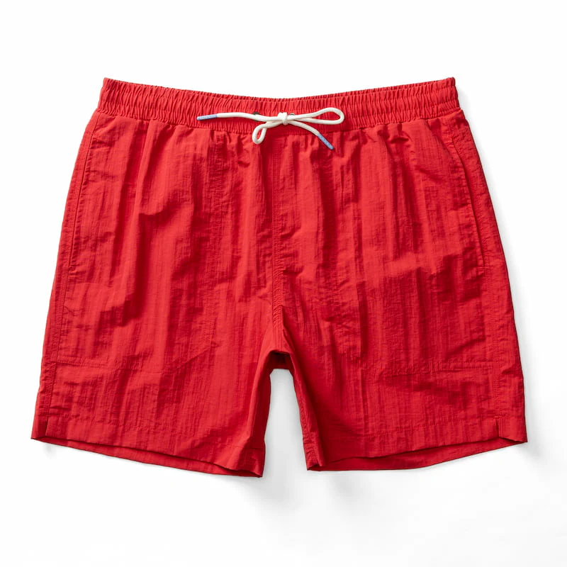 Duck Head Men's Solid Sailport Swim Short - 6"
