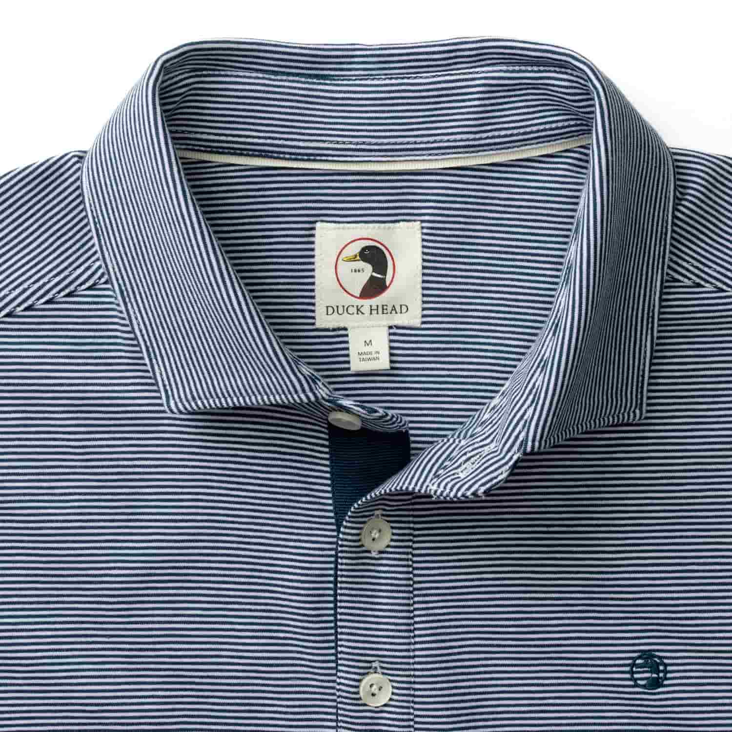 Duck Head Men's Short Sleeve Hanover Pima Jersey Polo - Image 4