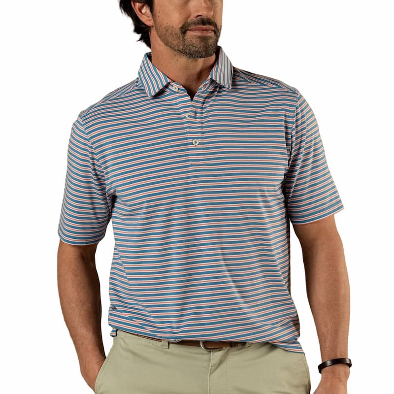 Duck Head Men's Short Sleeve Summerford Jersey Polo - Image 4