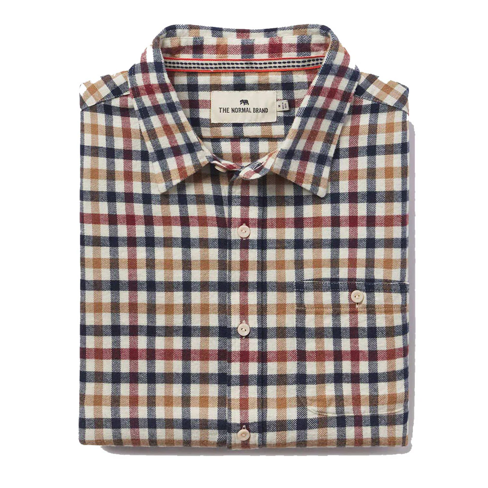 The Normal Brand Men's Stephen Long-Sleeve Button Up Shirt - Image 2