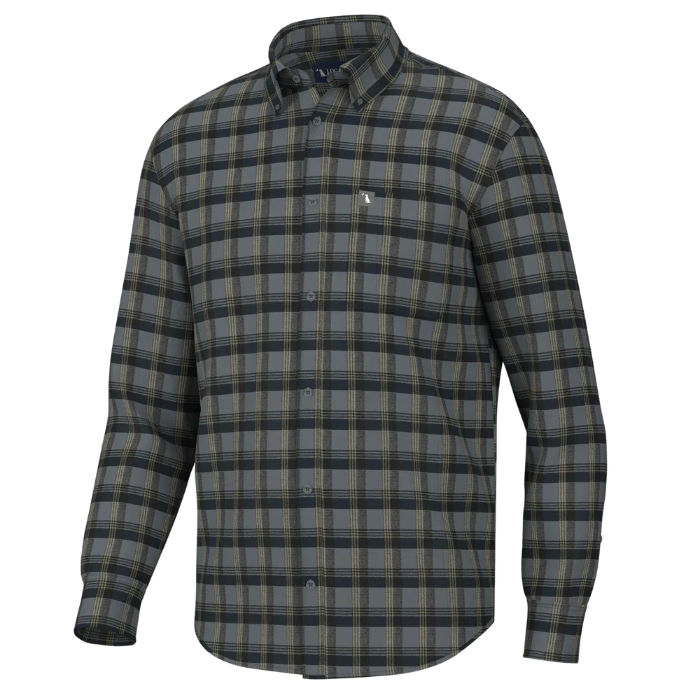 Local Boy Men's Shaffer Stretch Flannel - Image 3
