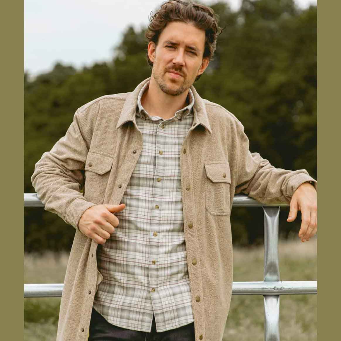 Southern Shirt Men's Stretch Twill Shacket - Image 6
