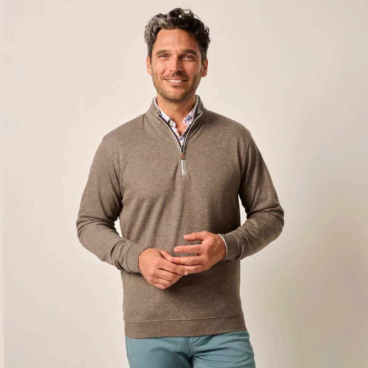 Johnnie-O Men's Sully 1/4 Zip Pullover - Image 8