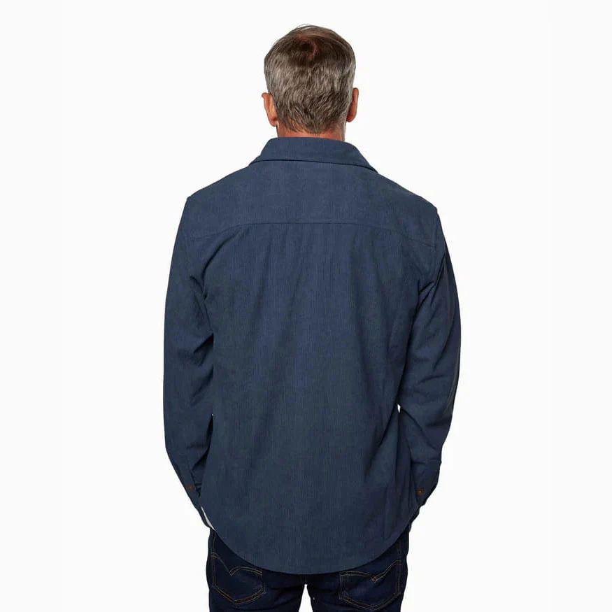 Toes On The Nose Men's Sunridge Corduroy Long Sleeve Shirt - Image 4