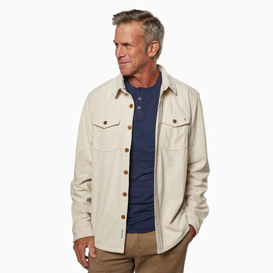 Toes On The Nose Men's Sunridge Corduroy Long Sleeve Shirt - Image 6