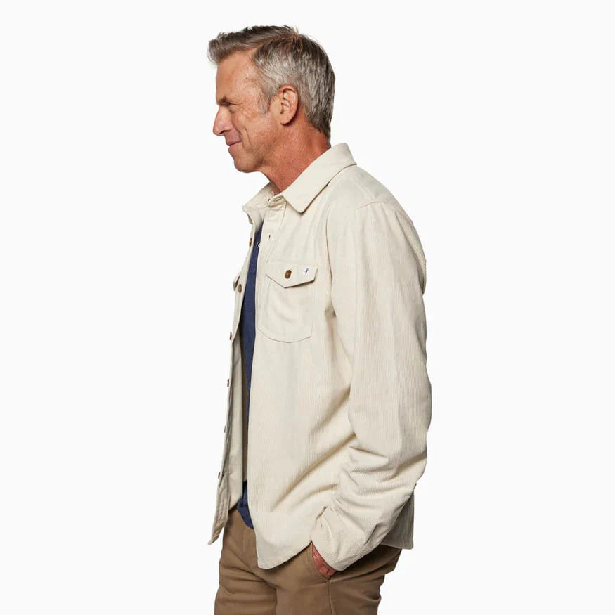 Toes On The Nose Men's Sunridge Corduroy Long Sleeve Shirt - Image 7