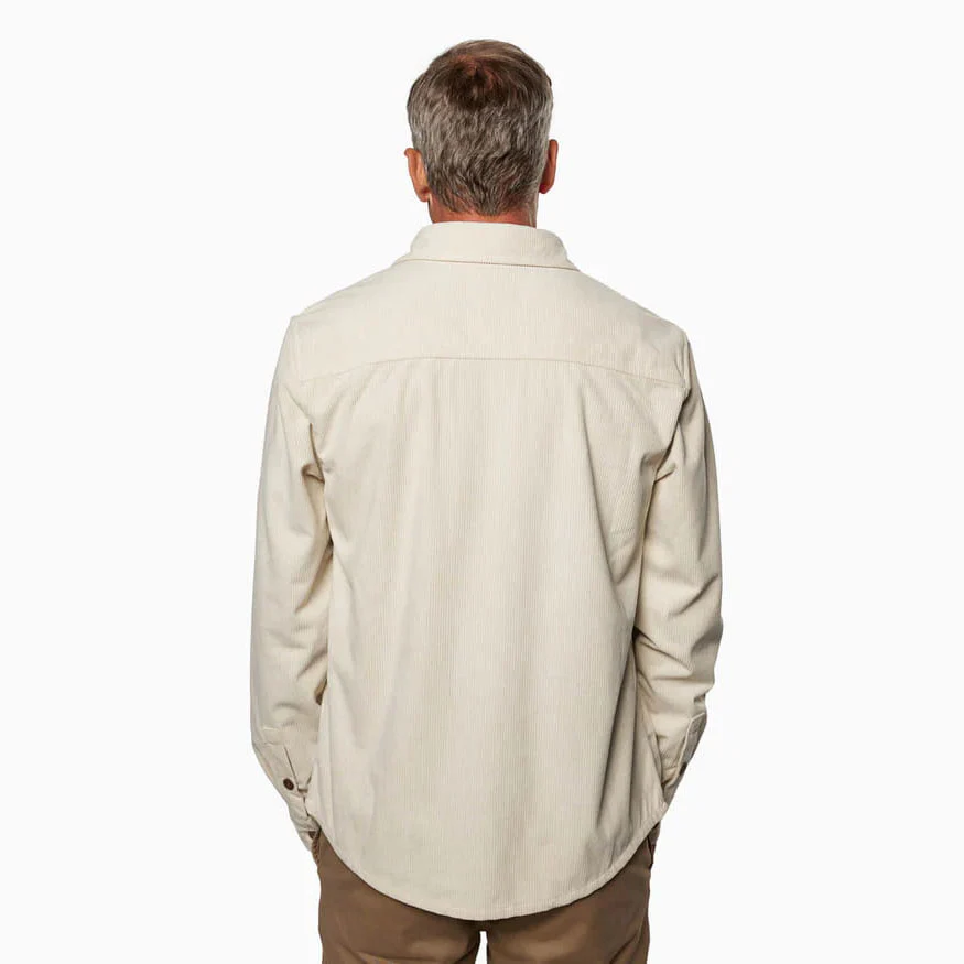 Toes On The Nose Men's Sunridge Corduroy Long Sleeve Shirt - Image 8