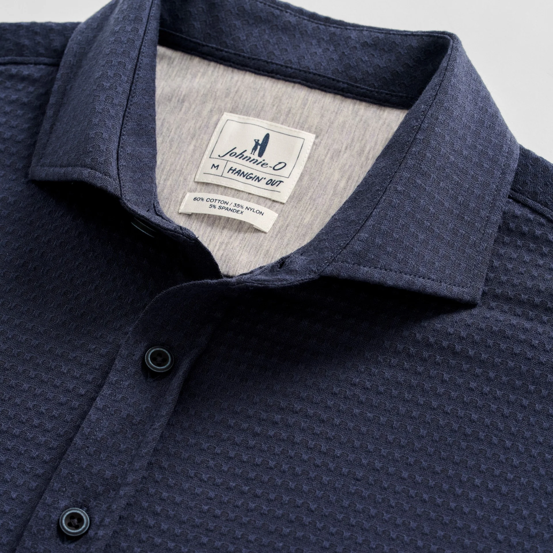 Johnnie O Men's Surfsucker Short Sleeve Button Up - Image 5