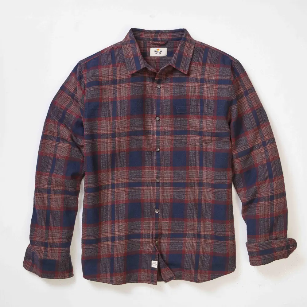 Marine Layer Men's Tahoe Flannel Shirt
