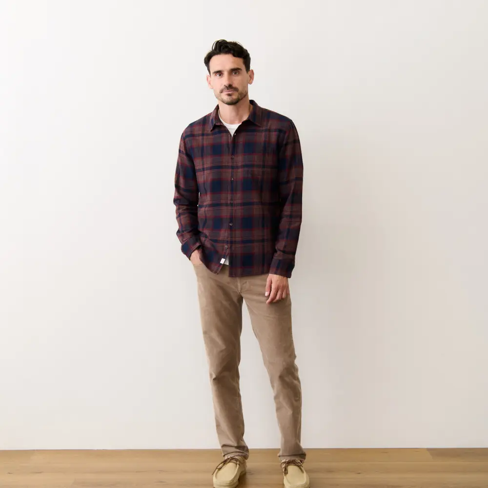 Marine Layer Men's Tahoe Flannel Shirt - Image 4