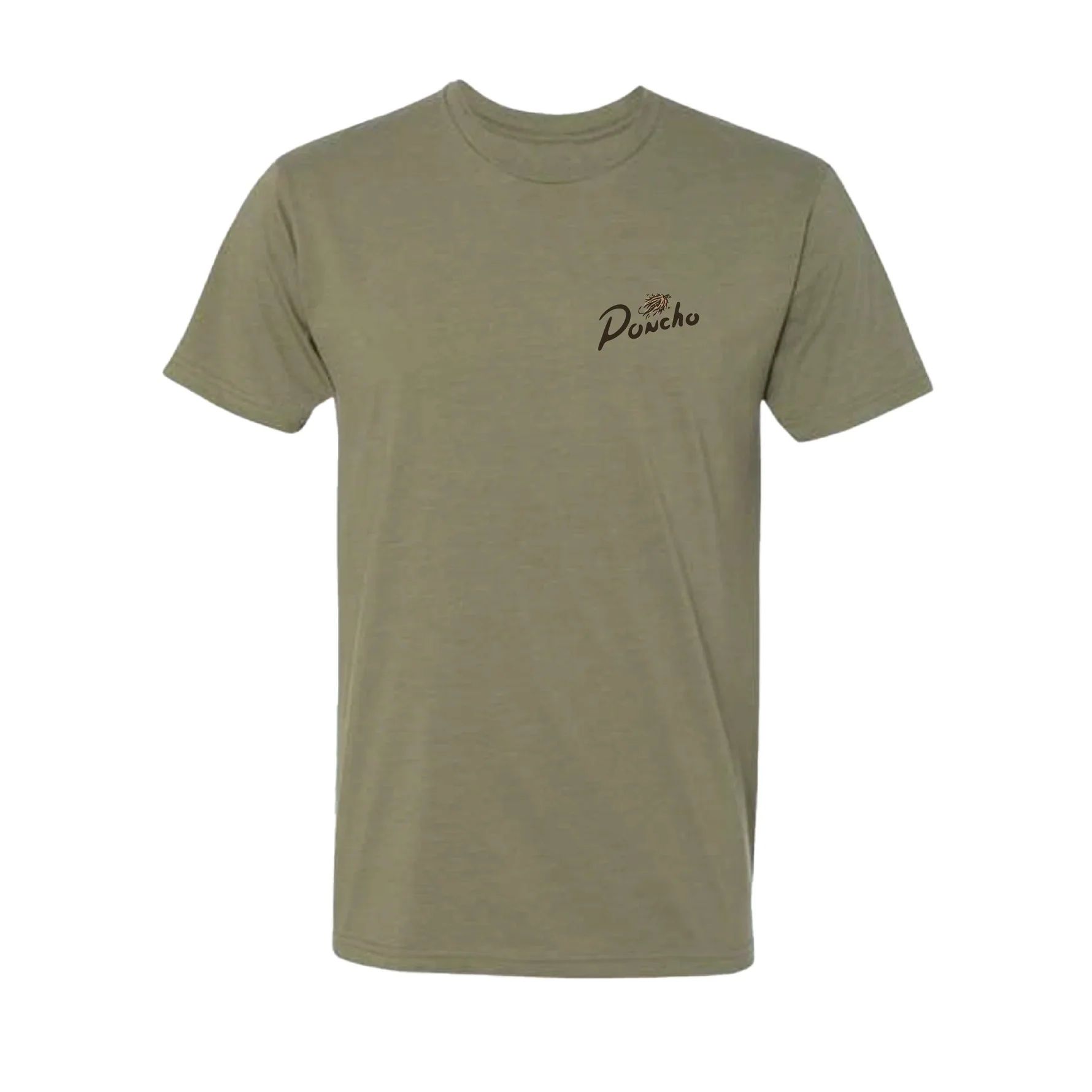 Poncho Men's Short Sleeve T-Shirt - Tailing Red - Image 2