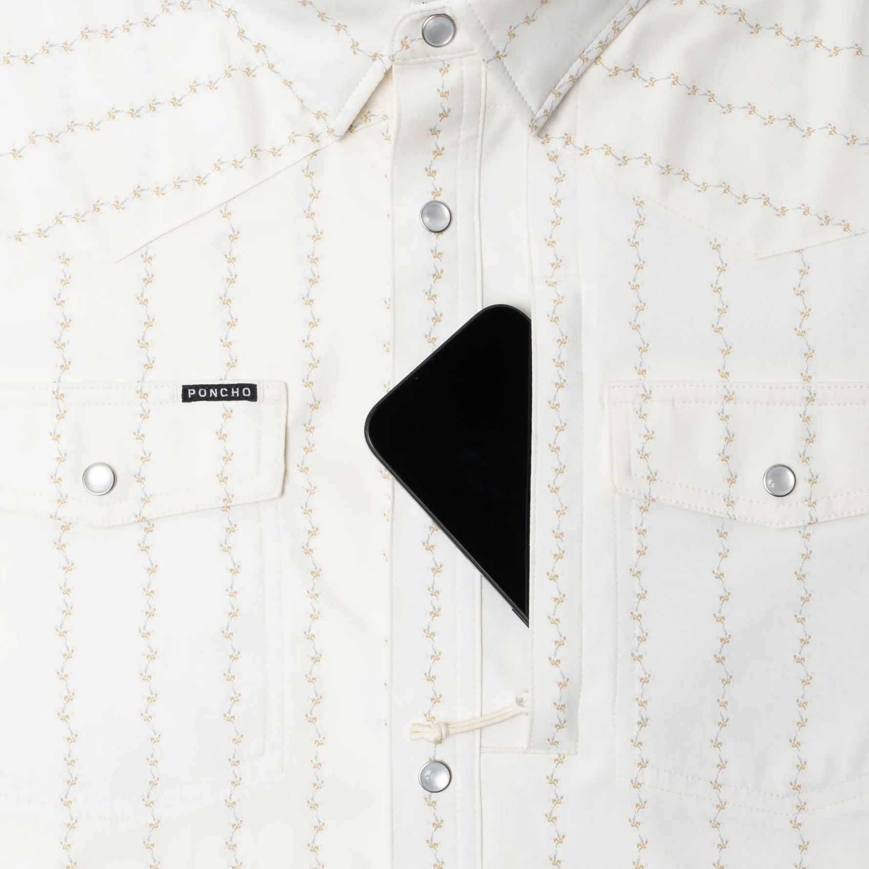 Poncho Men's Short Sleeve - The 1836 - Image 6