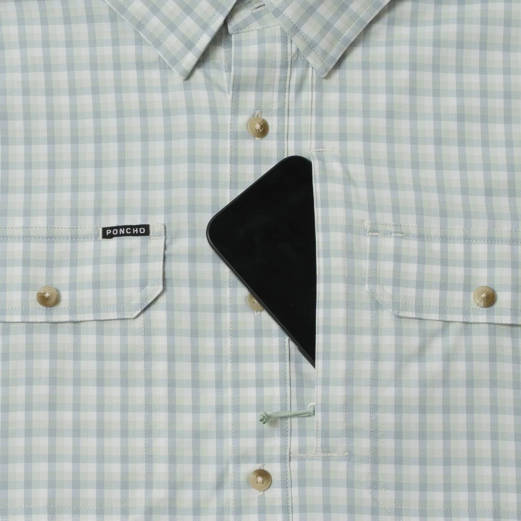 Poncho Men's Original Performance Long Sleeve - The Amberjack - Image 4